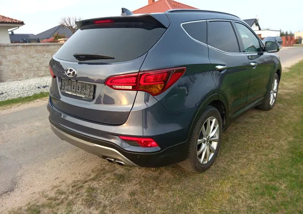 hyundai santa fe Hyundai Santa Fe cena 54900 przebieg: 97974, rok produkcji 2017 z Września